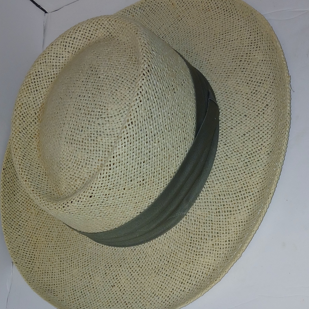 COPY - Stylish Straw Hat with Green Band